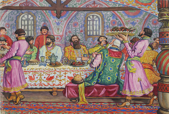 Рождественский Александр Илларионович. Боярский пир 